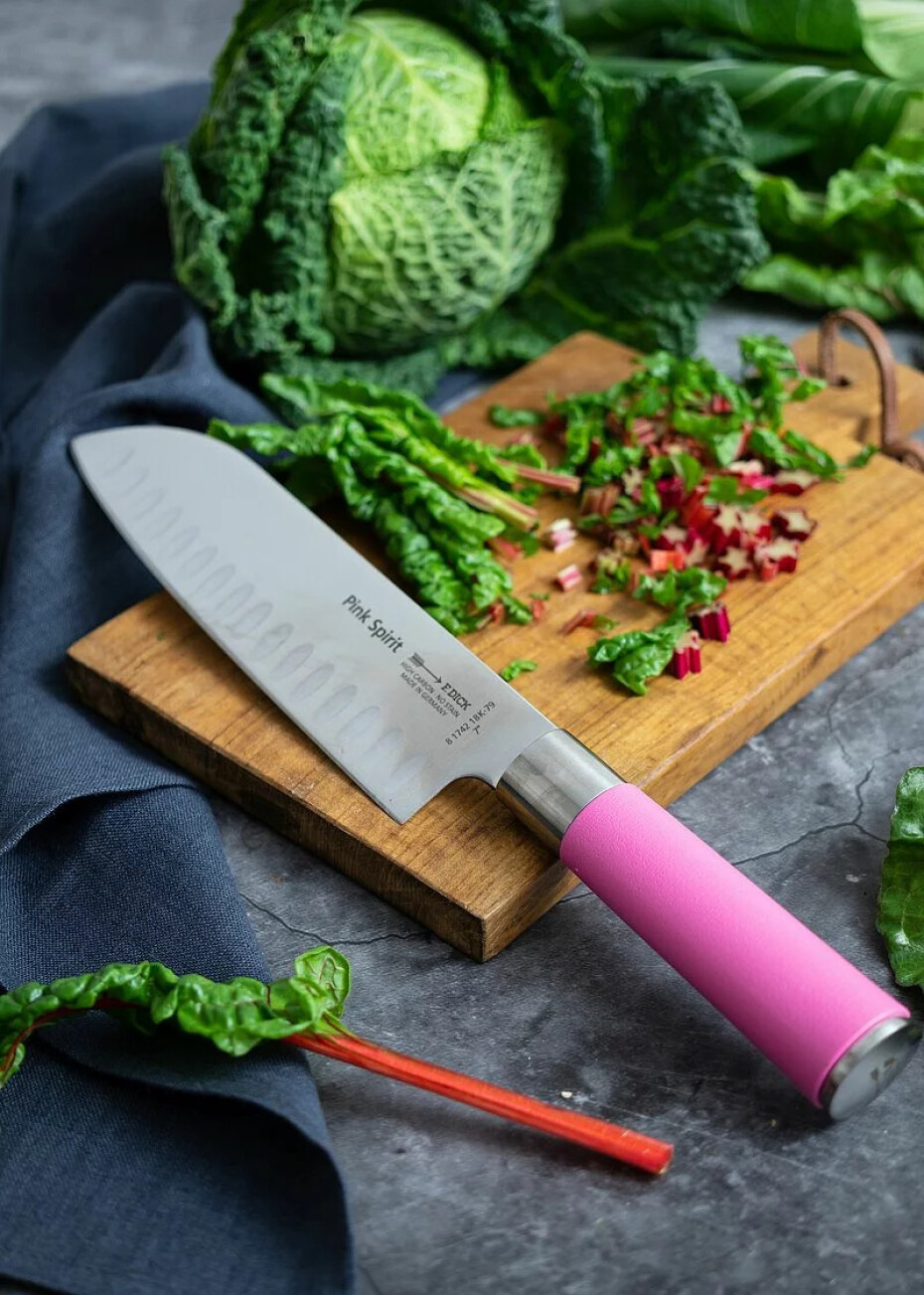 Santoku nůž PINK SPIRIT 18 cm, růžová, F.DICK - main (6)