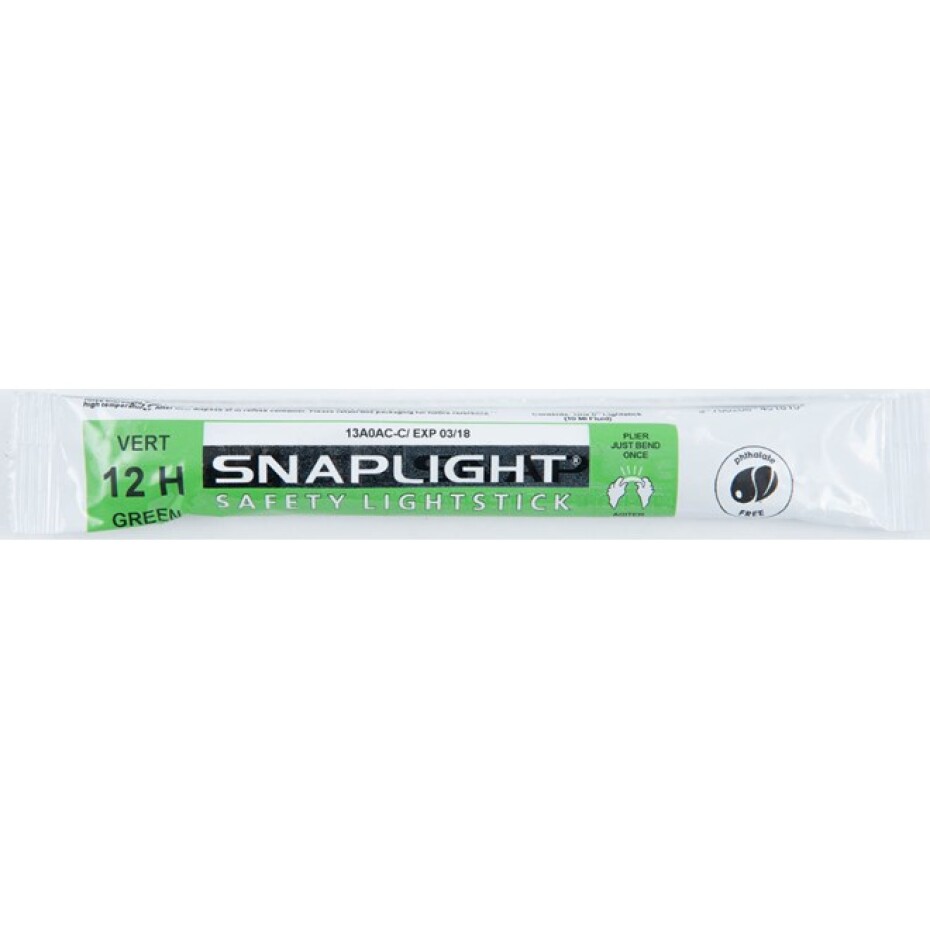 Světlo chemické Snaplight 12 cm zelené - main (0)