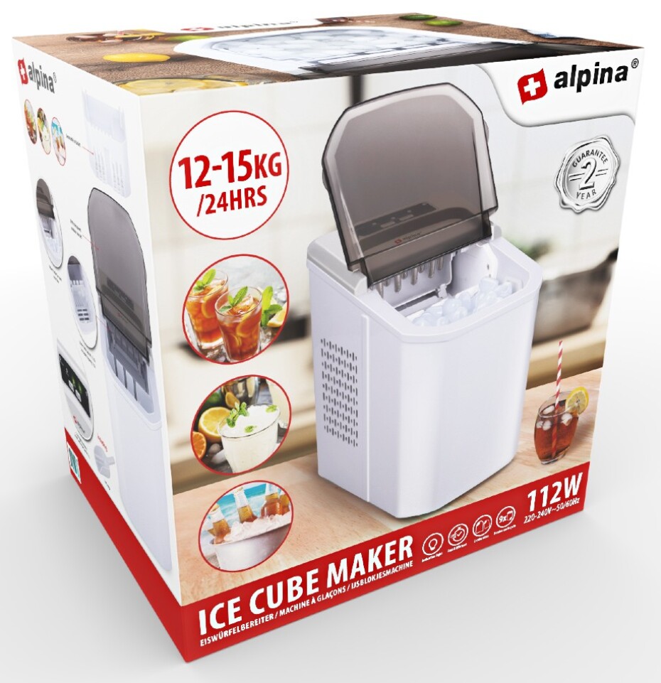 ALPINA Výrobník ledu 15 kg ED-224936 - main (10)