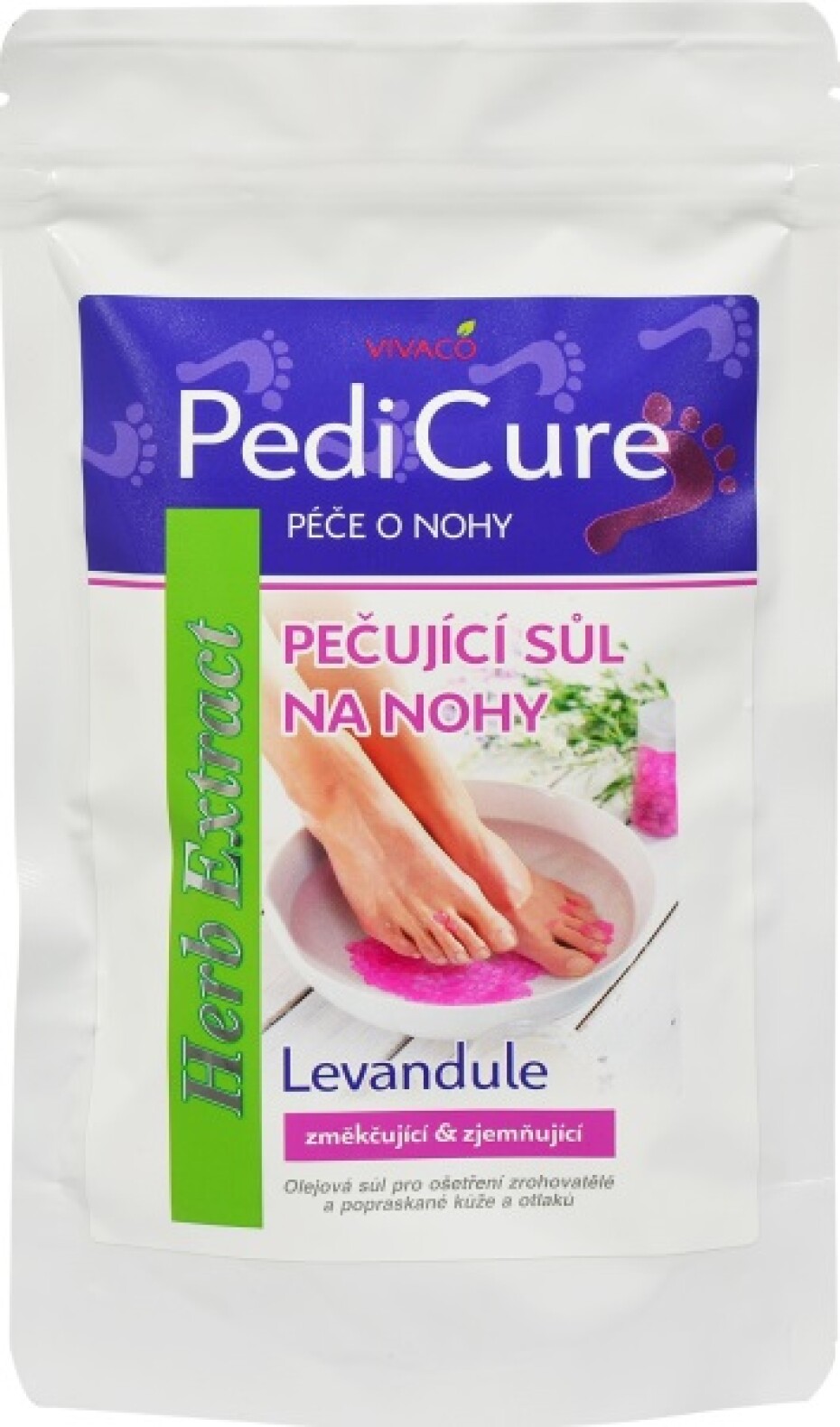 VIVACO Sůl na nohy s levandulovým olejem HERB EXTRACT 300g - main (0)