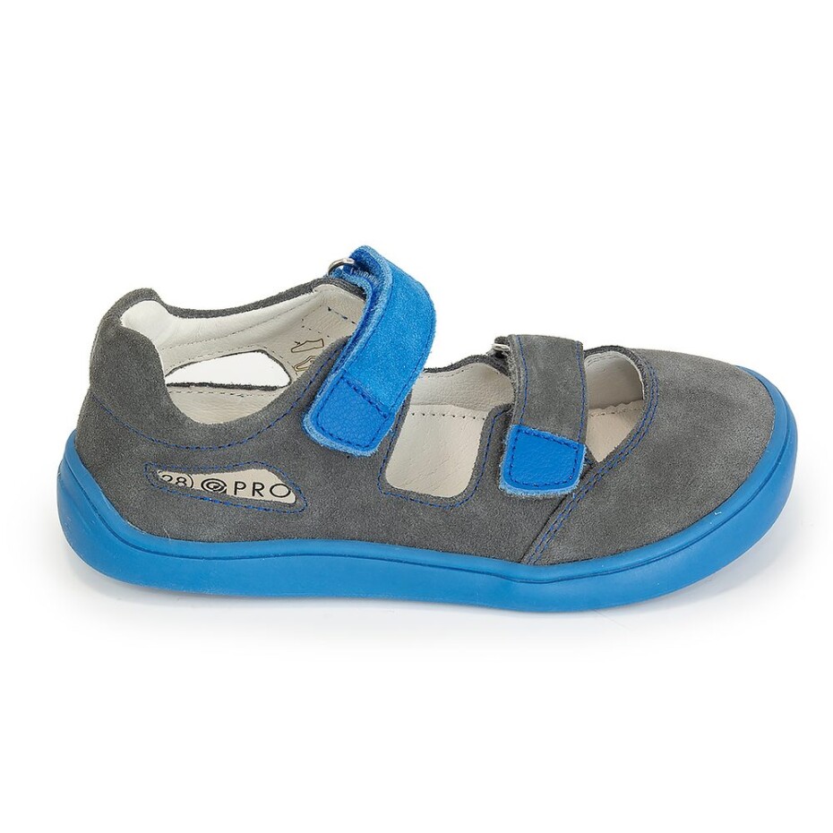chlapecké sandály Barefoot TERY GREY, Protetika, šedá - 21 - main (0)