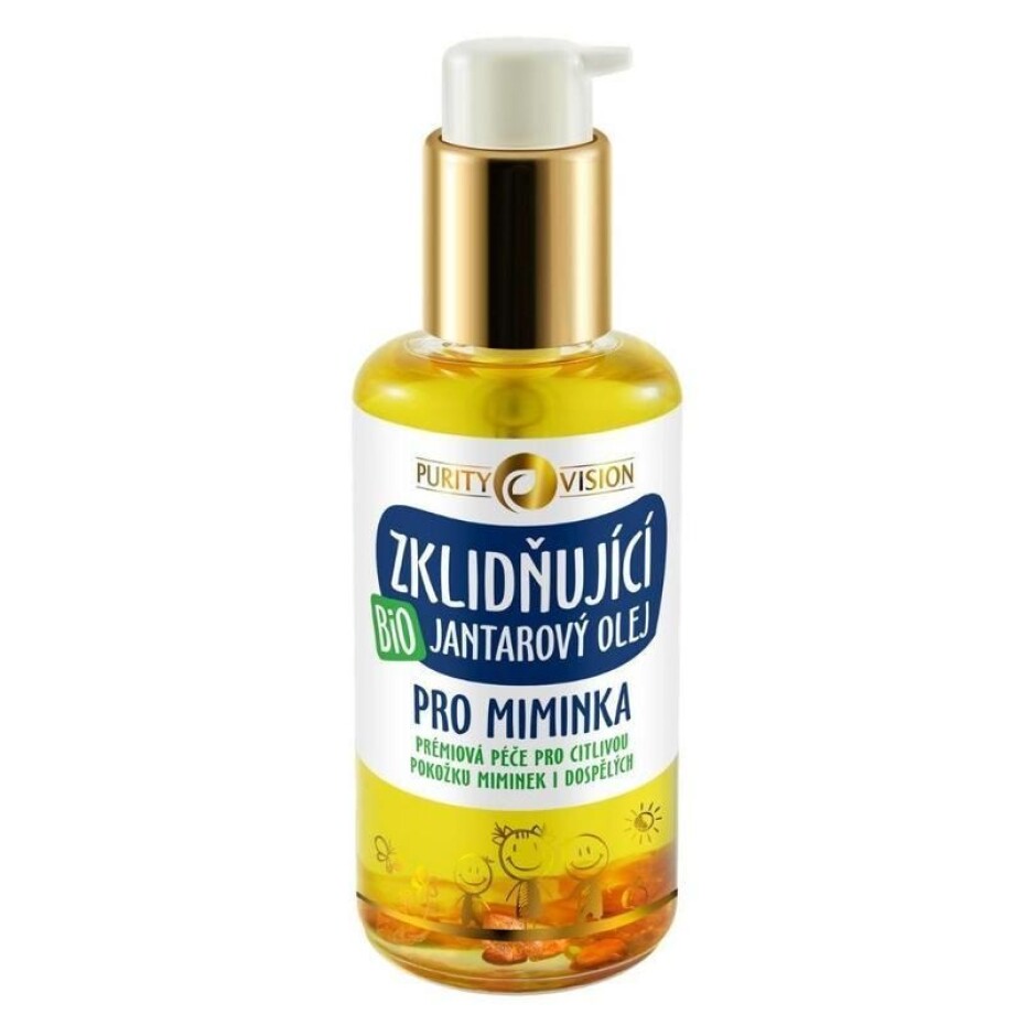 PURITY VISION Bio Zklidňující Jantarový olej pro miminka 95 ml - main (0)