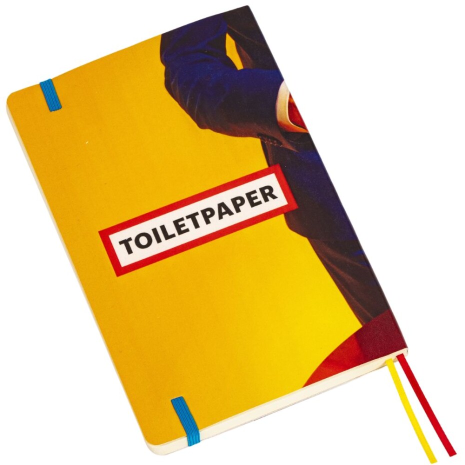 Zápisník TOILETPAPER GLOBE 21 x 14 cm, modrá, Seletti - main (1)