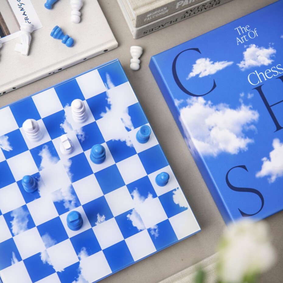 Šachy ART OF CHESS, modrá, Printworks - main (2)