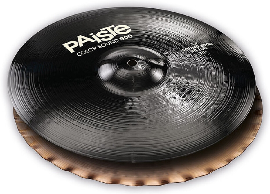 Paiste 900 Color Sound Black Sound Edge Hihat 14” - main (0)
