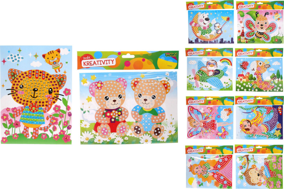 Wiky Kreativní set kamínky 19x26,5 cm - MIX - main (0)