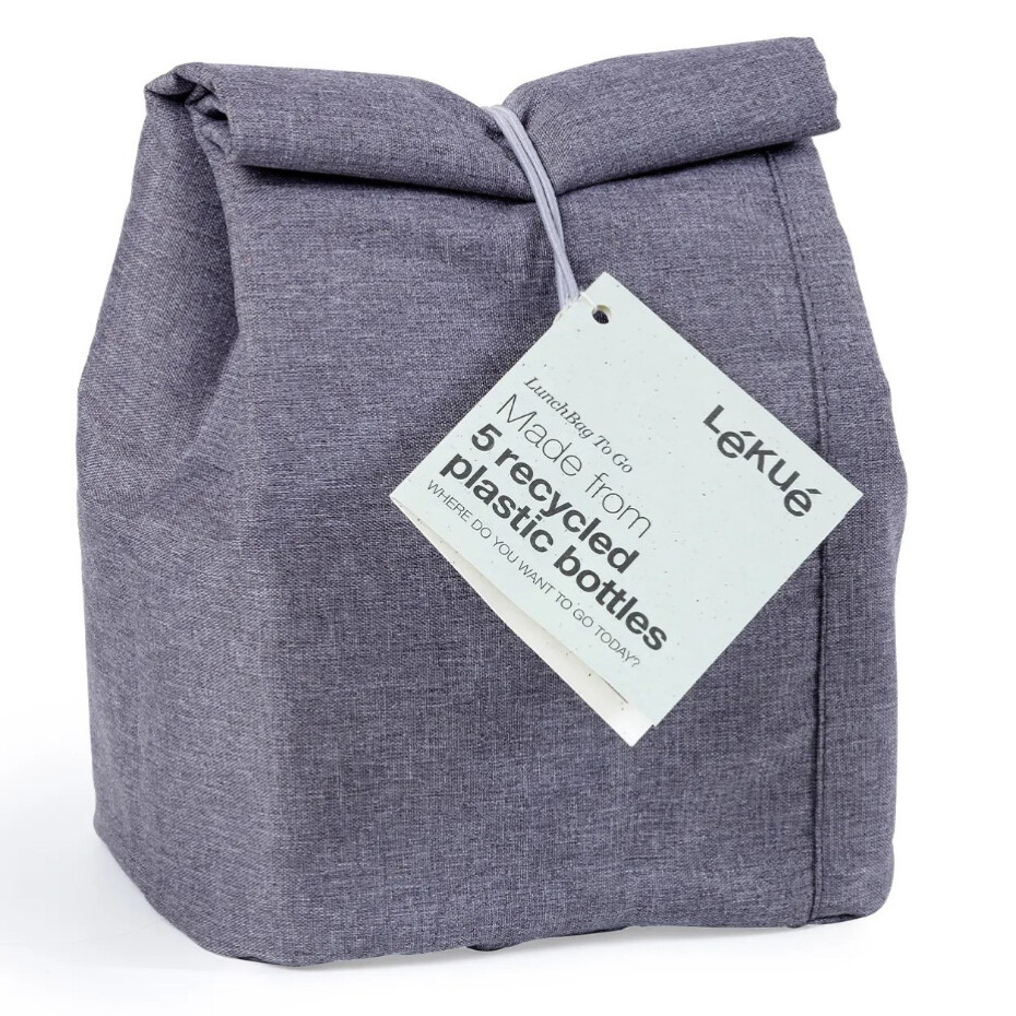 Termotaška na obědový box LUNCHBOX TO GO ORGANIC 4 l, šedá, Lékué - main (6)