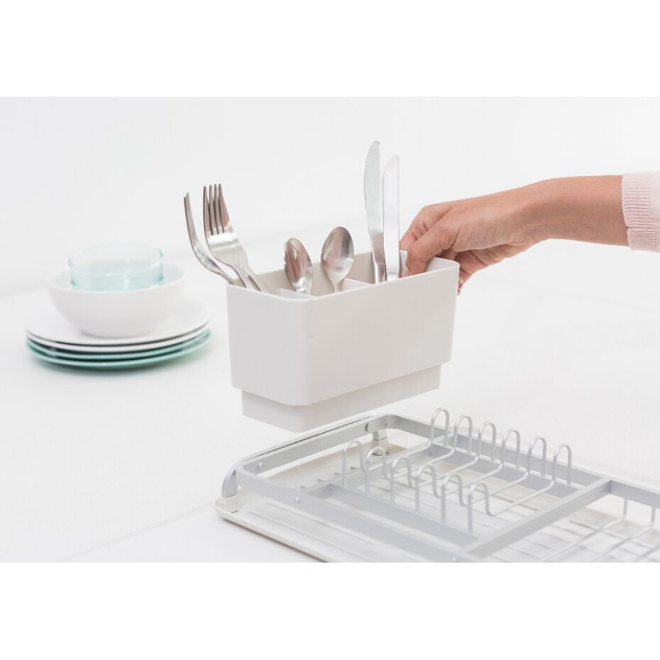 Odkapávač na nádobí, malý, světle šedá, Brabantia - main (4)