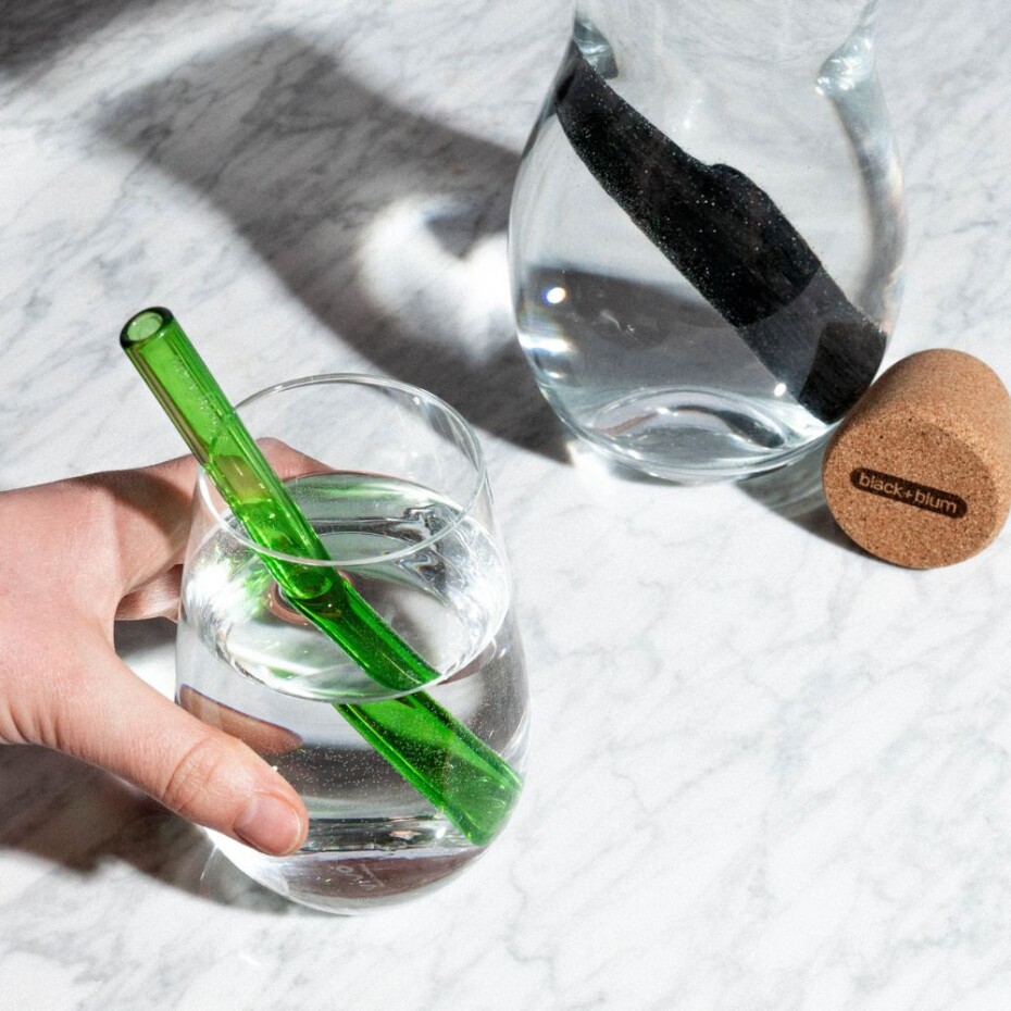 Karafa na vodu EAU GOOD 1,1 l, čirá, sklo, Black+Blum - main (3)