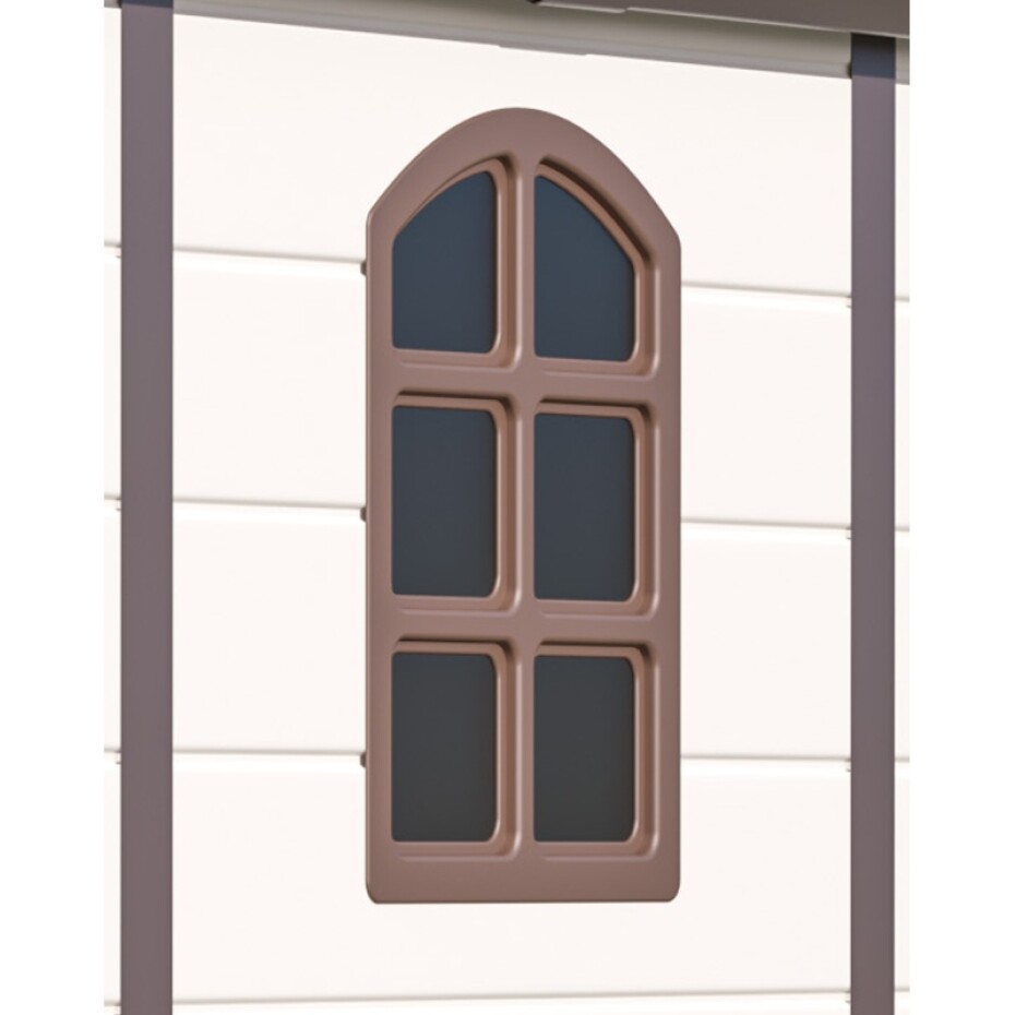 G21 Zahradní domek G21 Boston 523 - 188 x 278 cm, plastový, béžový G21-6390070 - main (5)