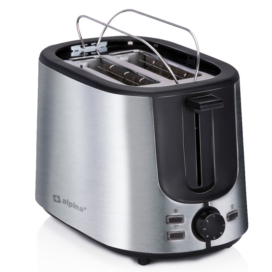 ALPINA Topinkovač na 2 topinky nerez ocel 1000W ED-247350 - main (0)