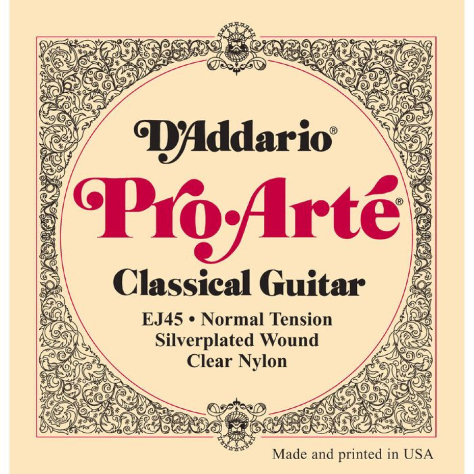 D'Addario EJ45 Classic Nylon Pro Arté Normal - .028 - .043 - main (0)