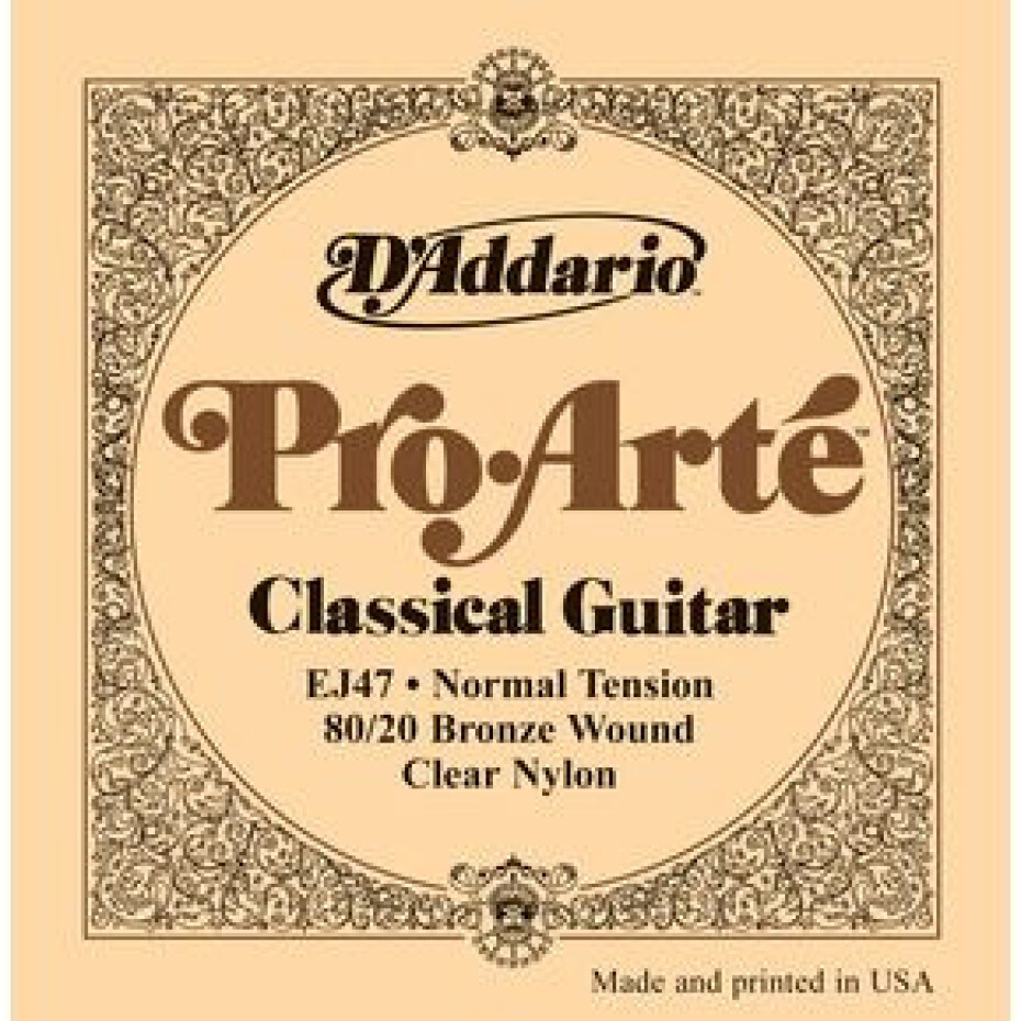 D'Addario EJ47 Gold Nylon Pro Arté Normal - .028 - .043 - main (0)