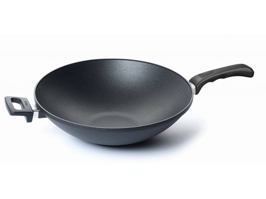 Wok TITANIUM NOWO 32 cm, s rukojetí, titan, WOLL - main (0)