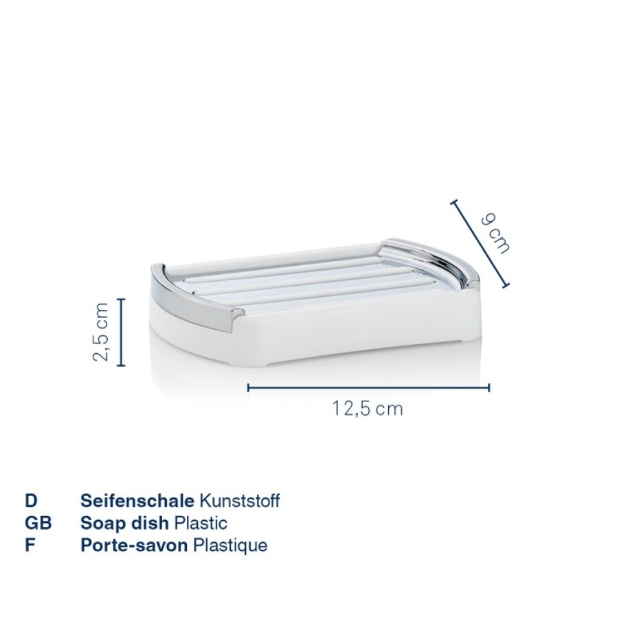 KELA Miska na mýdlo Marta plast zelená KL-24550 - main (1)
