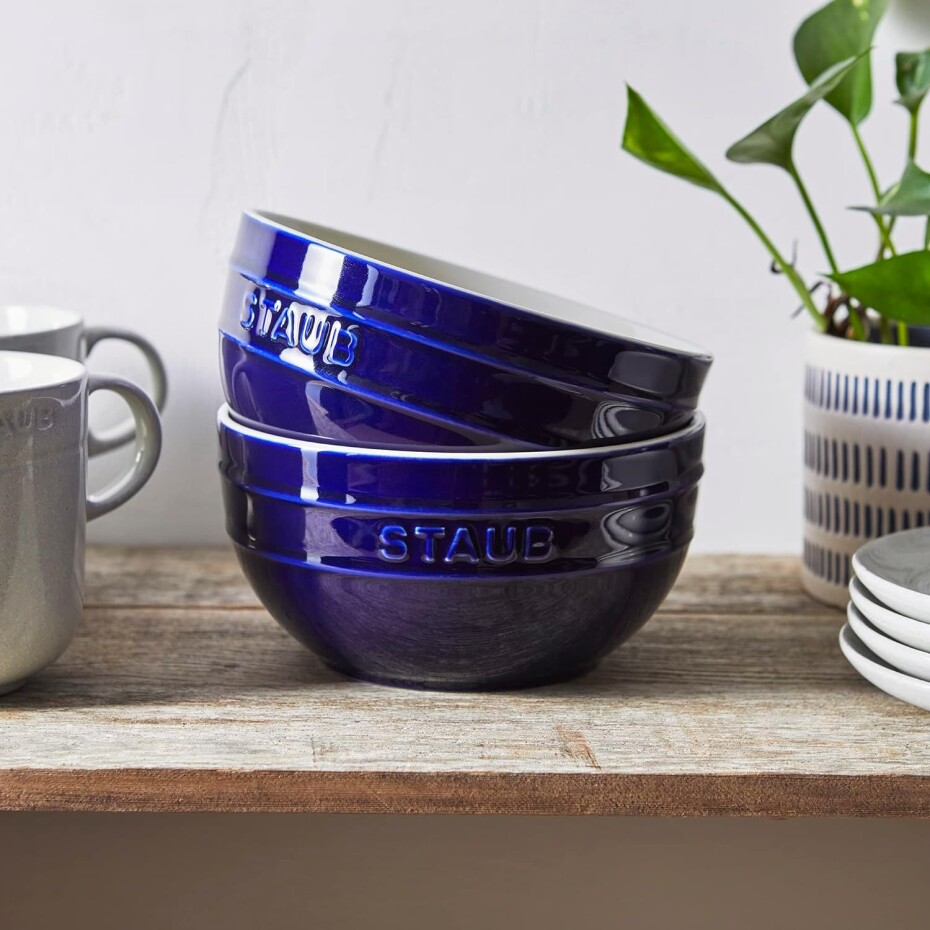 Jídelní miska 1,2 l, modrá, keramika, Staub - main (2)