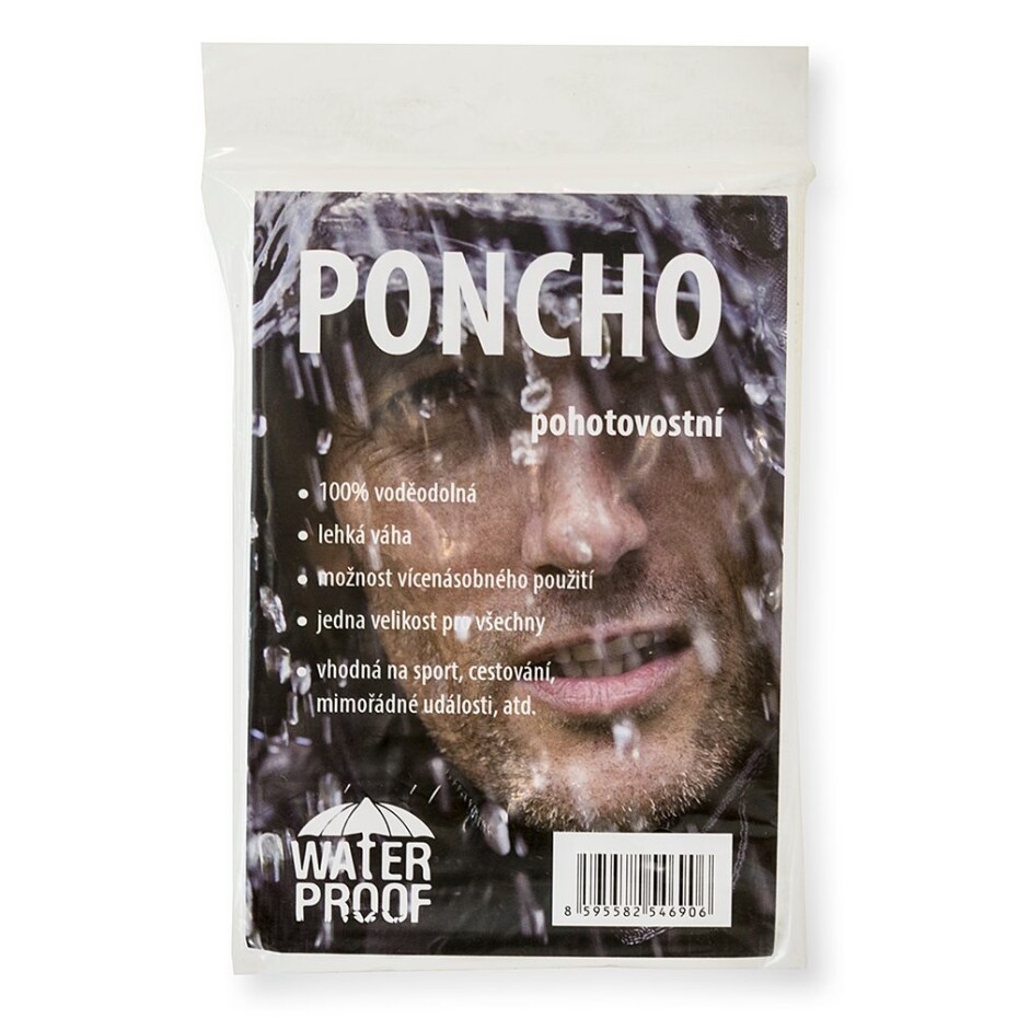 poncho pohotovostní, Pidilidi, PL0100-22, unisex - main (0)
