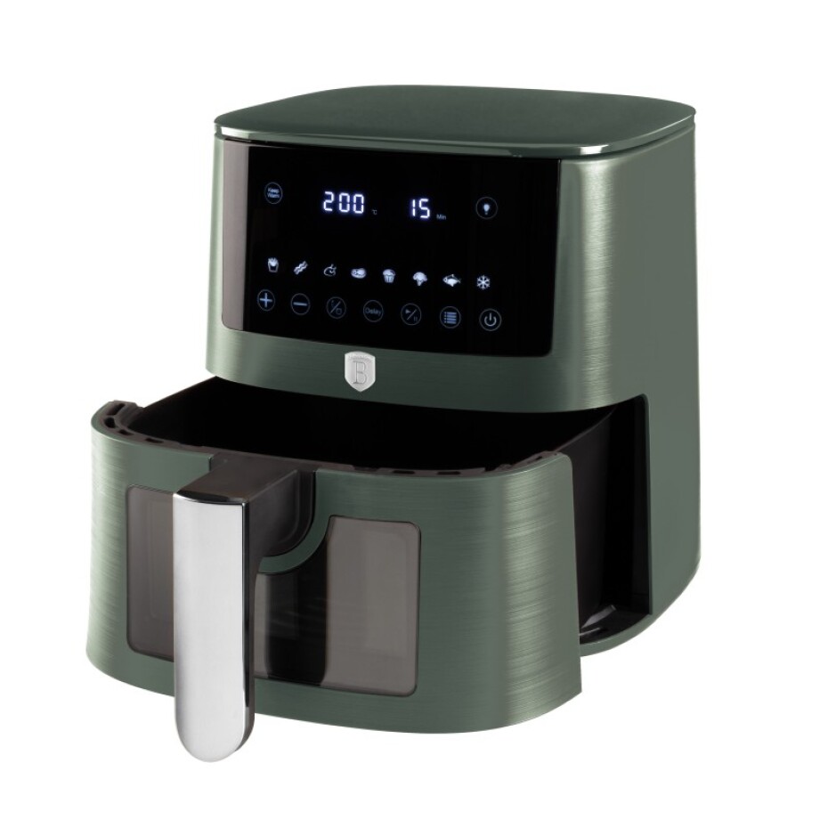 BERLINGERHAUS Horkovzdušná fritéza digitální 5 l Matte Green Collection BH-9709 - main (0)