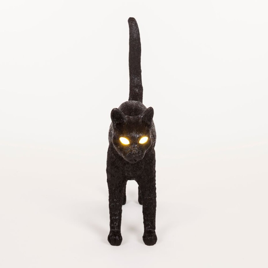 Stolní lampa JOBBY THE CAT 52 cm, LED, černá, Seletti - main (3)