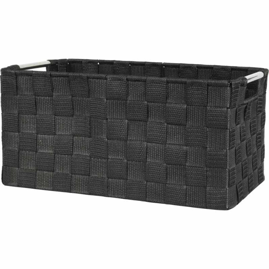 HOMESTYLING Sada úložných košíků s rukojeťmi 5 ks černá KO-MA1000630 - main (3)
