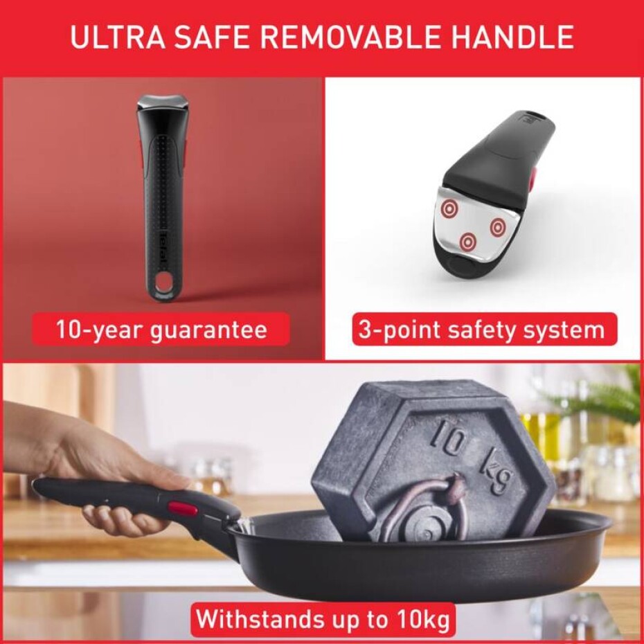 Rukojeť  INGENIO L9863153  , odnímatelná, černá, Tefal - main (1)