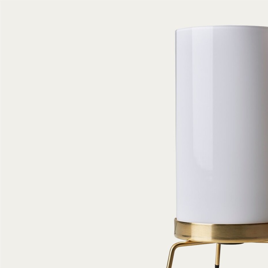 Stolní lampa PM-02 31 cm, bílá / mosaz, Fritz Hansen - main (6)