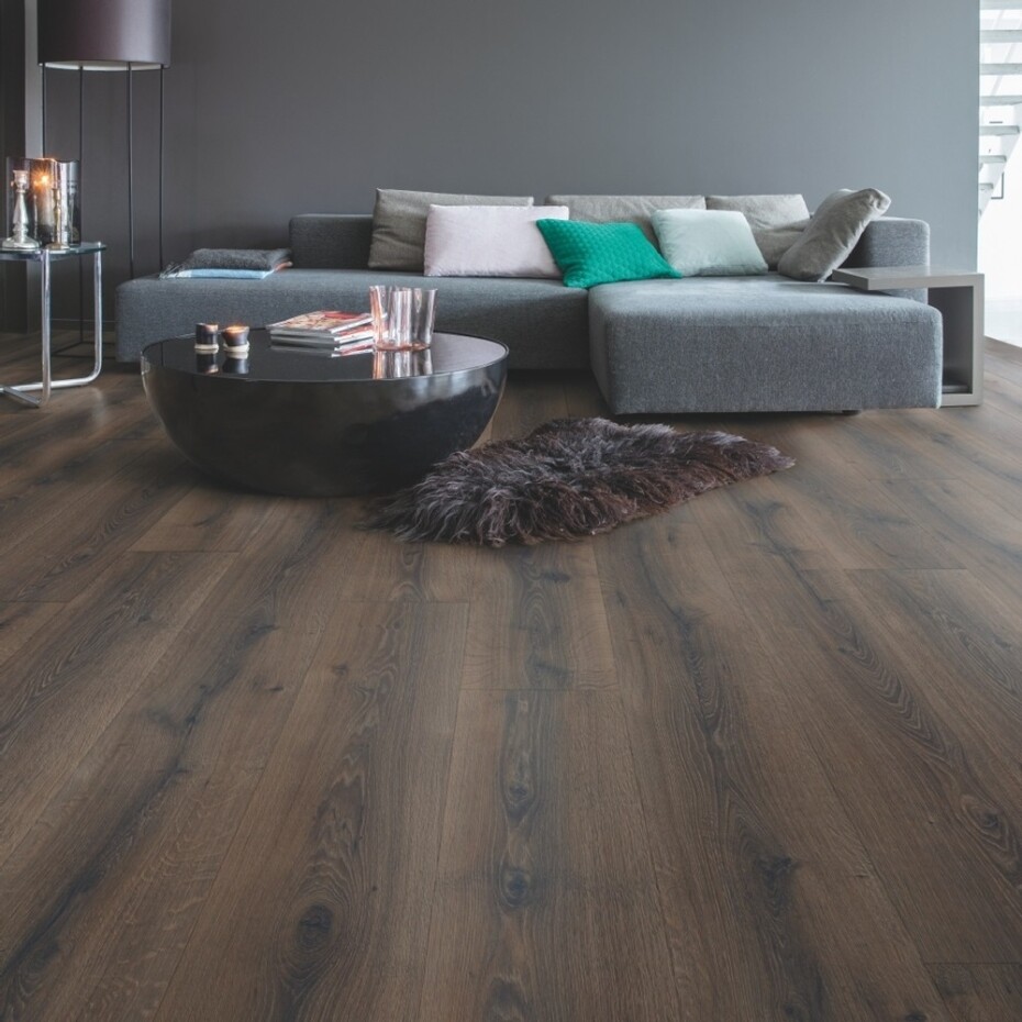 Quick Step MJ3553 Laminát Majestic Dub pouštní kartáčovaný tmavě hnědý - main (2)