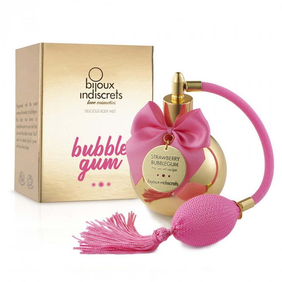 Bijoux Indiscrets Sweet Strawberry Bubblegum Body Mist 130 ml - main (1)