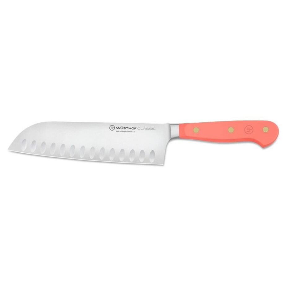 Santoku nůž CLASSIC COLOUR 17 cm, korálově broskvová, Wüsthof - main (0)