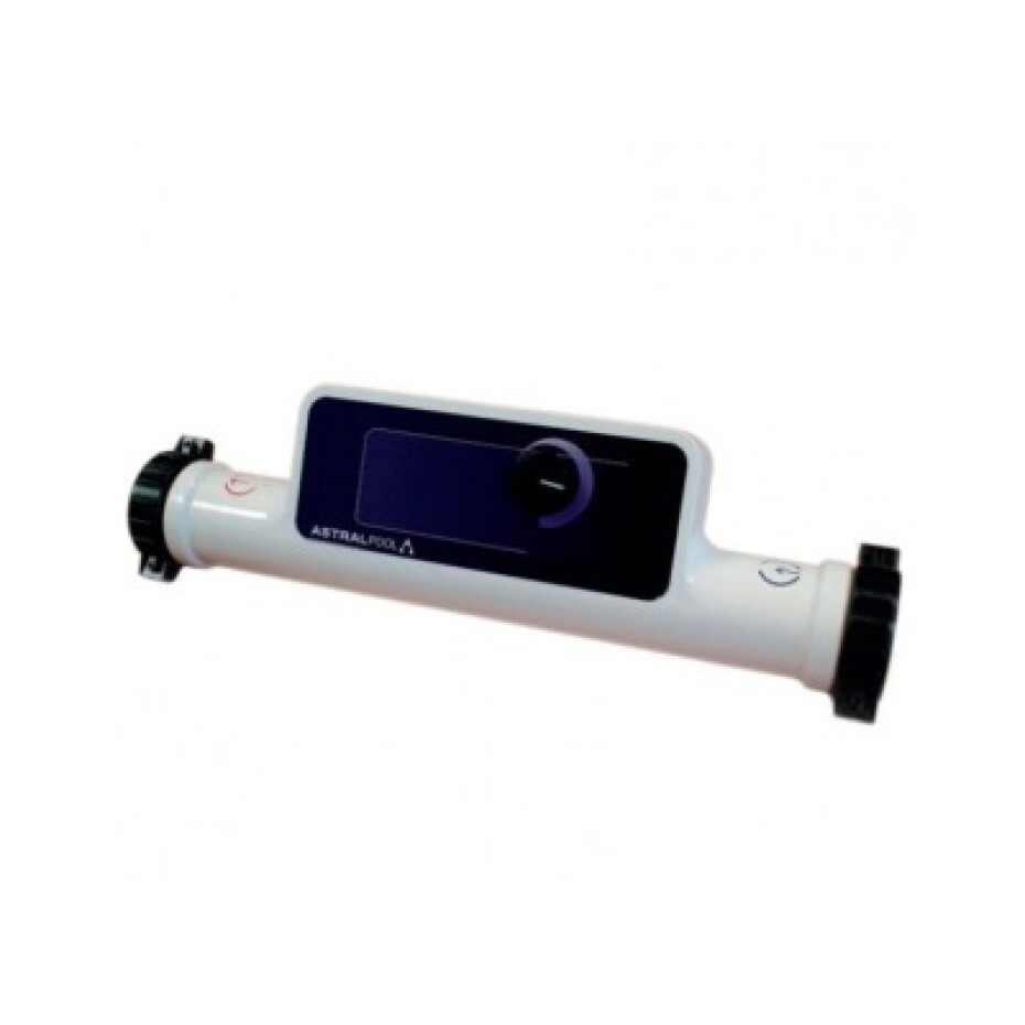 AstralPool elektrický ohřev Compact s OLED displejem 18 kW/380 V  titan - main (0)