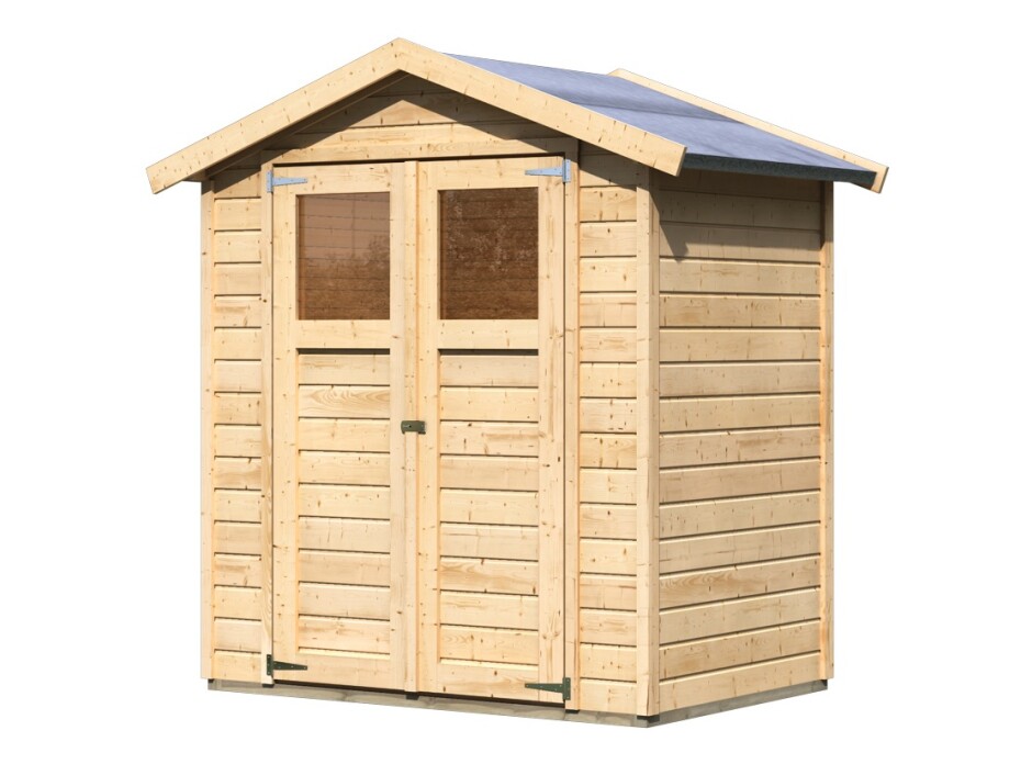 Dřevěný domek KARIBU DAHME 1 (42558) natur LG1700 - main (0)