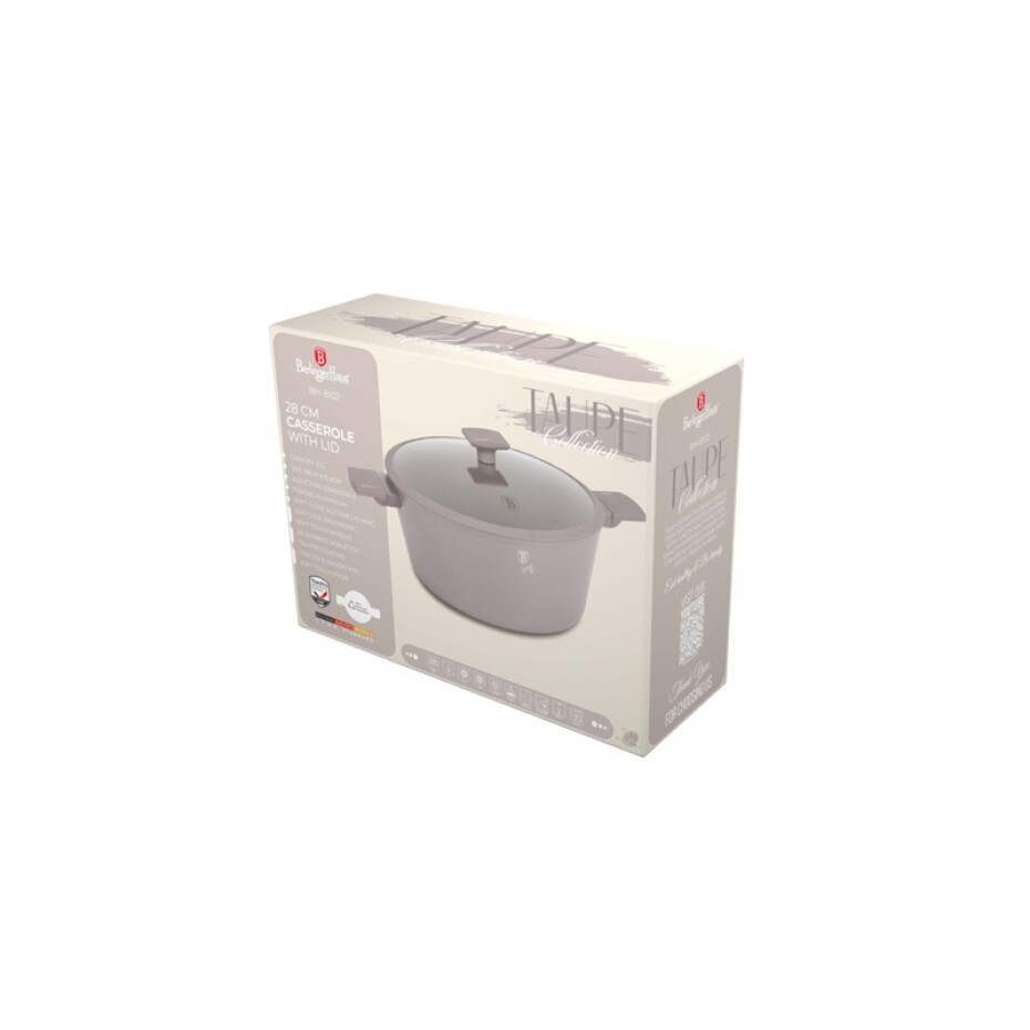 BERLINGERHAUS Kastrol s titanovým povrchem a poklicí 28 cm Taupe Collection BH-8102 - main (12)