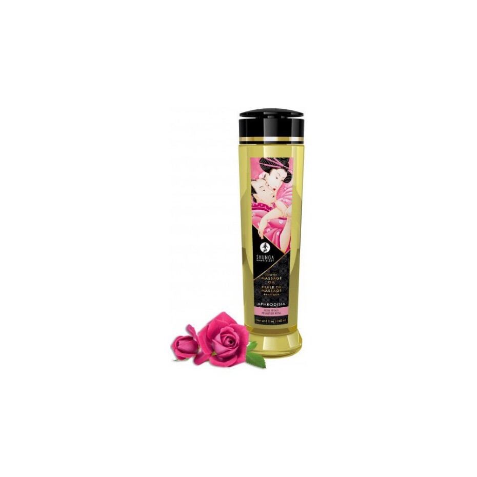 Shunga Aphrodisia Masážní olej růže 240ml - main (0)
