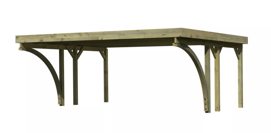 Carport KARIBU CLASSIC 1C 61959 LG3309 - main (1)