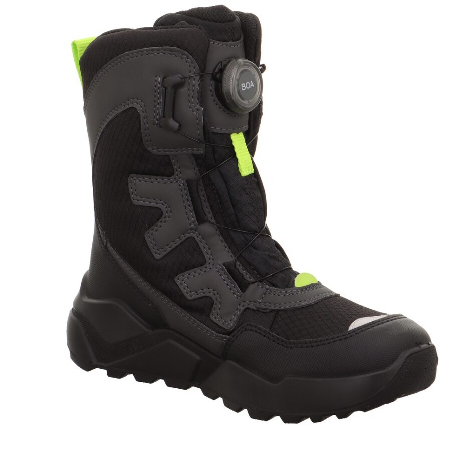 Chlapecké zimní boty ROCKET Black/Green Gore-Tex, Superfit , 1-000403-0020, zelená - 36 - main (3)