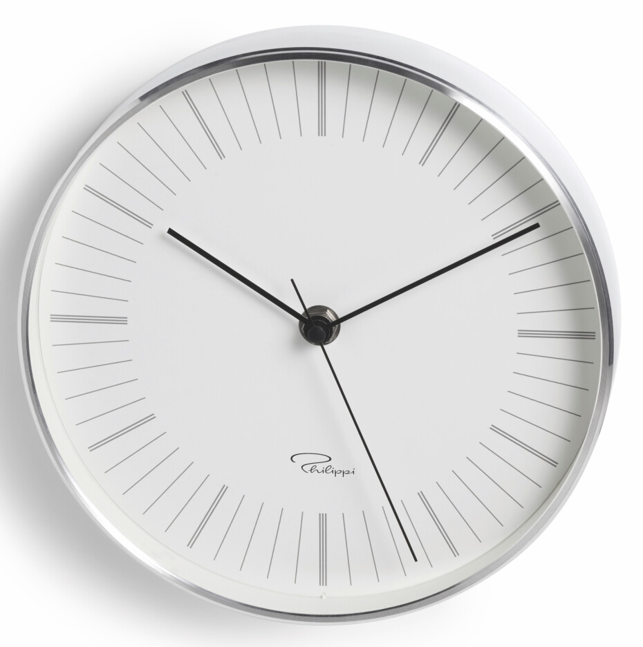 PHILIPPI Nástěnné hodiny Tempus W4 20 cm bílé - main (0)