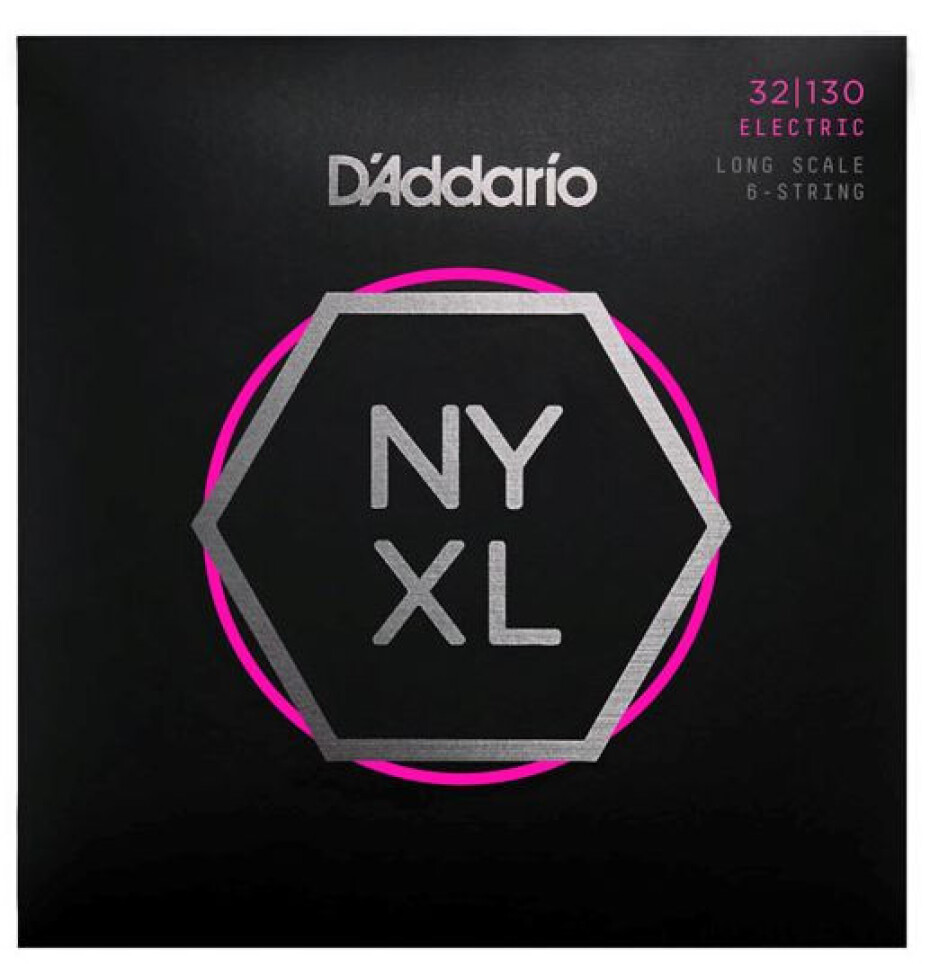 D'Addario NYXL Regular Light 6-String 32-130 Long Scale - main (0)