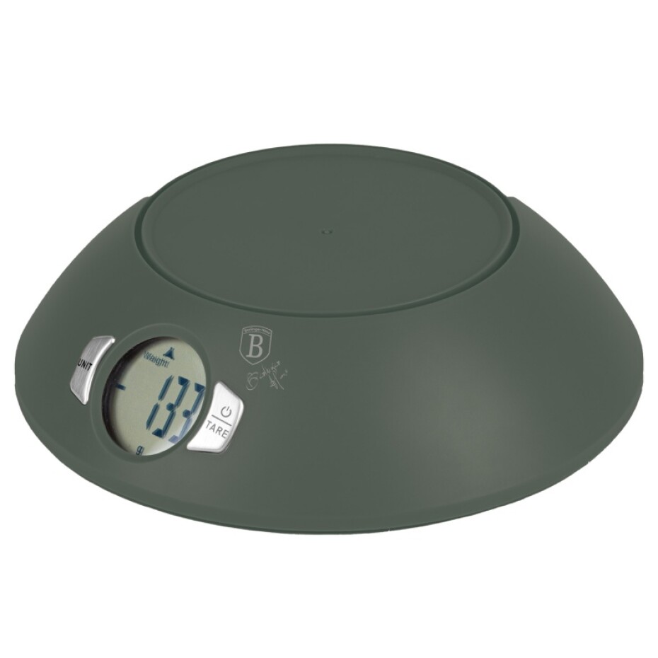 BERLINGERHAUS Váha kuchyňská s miskou Matte Green Collection BH-9619 - main (2)