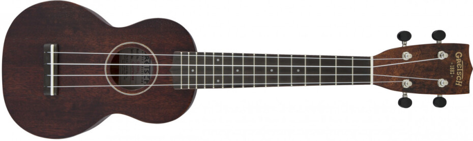 Gretsch G9100-L Soprano Long-Neck Ukulele Vintage Mahogany Satin - main (0)