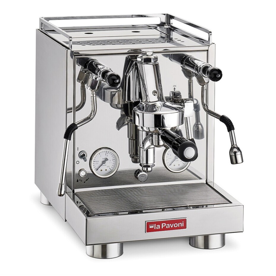 Pákový kávovar CELLINI EVOLUZIONE, poloprofesionální, stříbrná, La Pavoni - main (0)