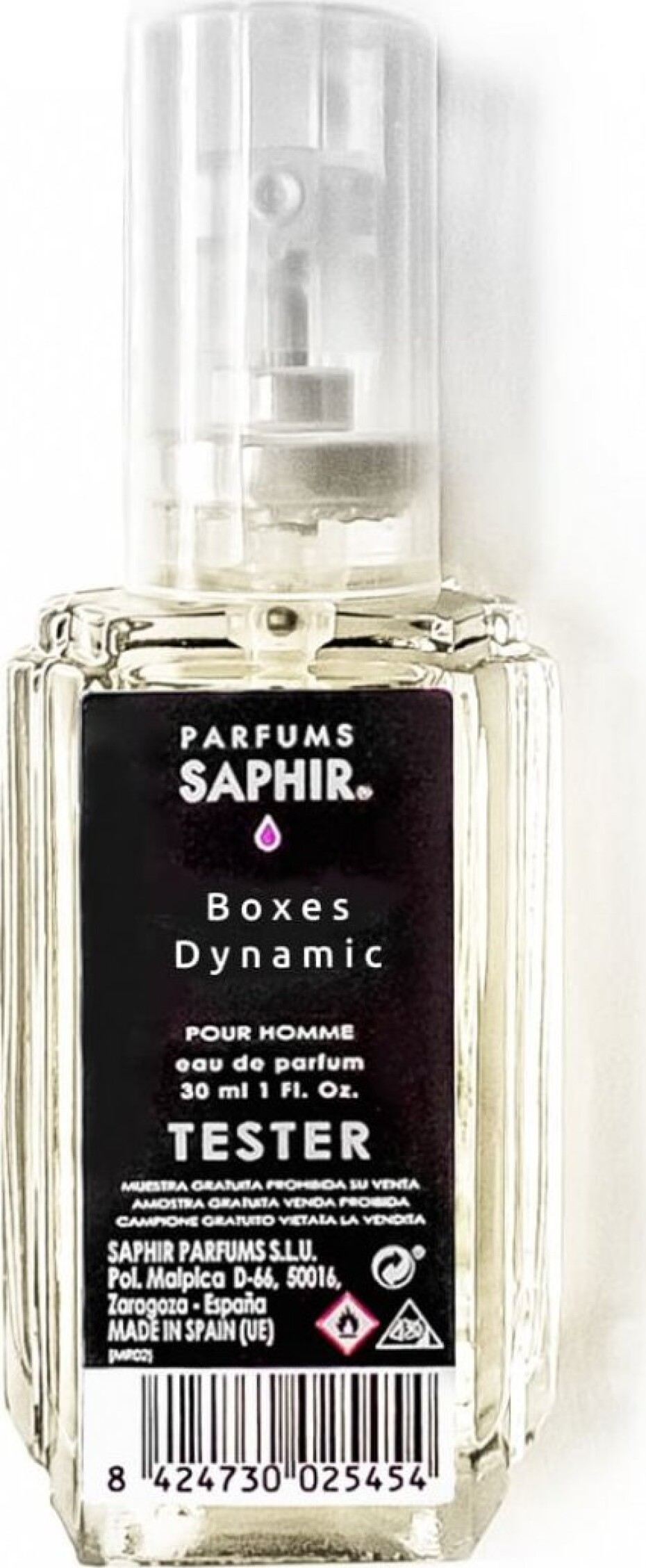 SAPHIR - Boxes Dynamic Parfémovaná voda Velikost: 30 ml tester - main (0)