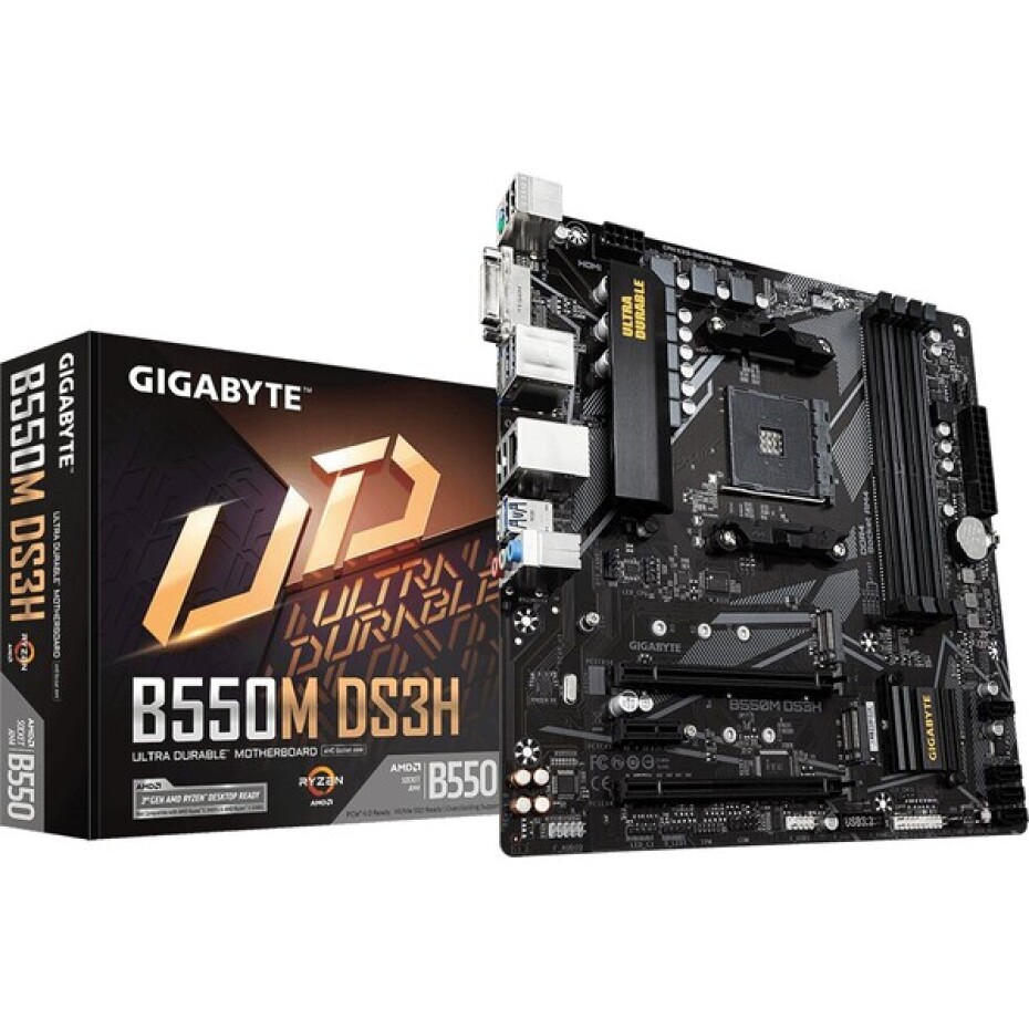 GIGABYTE B550M DS3H - AMD B550 - main (4)