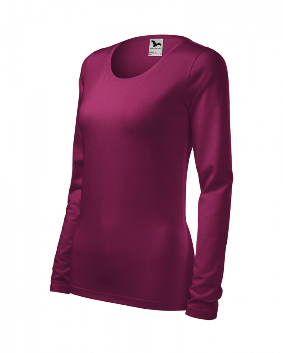 Triko dámské SLIM 139  - XS-XXL - fuchsiová - main (0)