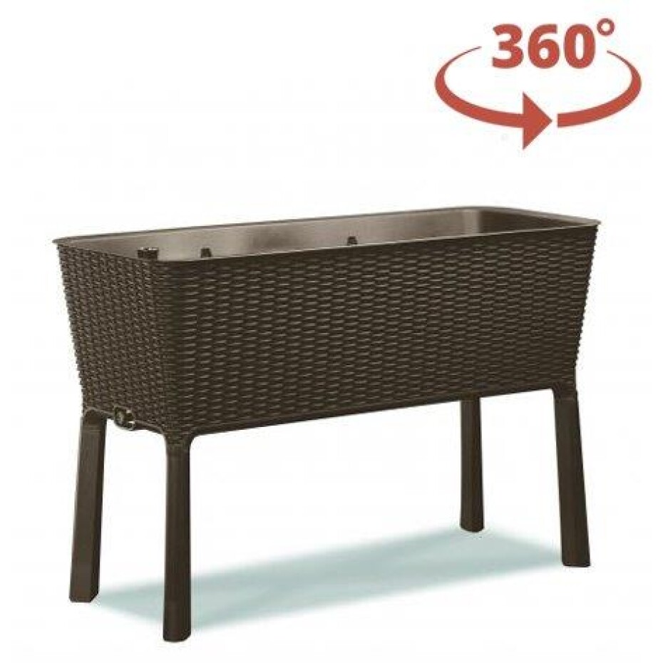 Keter Květináč Keter Easy Grow whiskey hnědý KT-610125 - main (1)