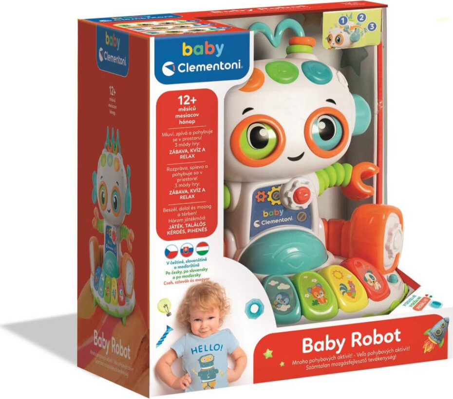 Clementoni Interaktivní robot se zvuky - main (0)