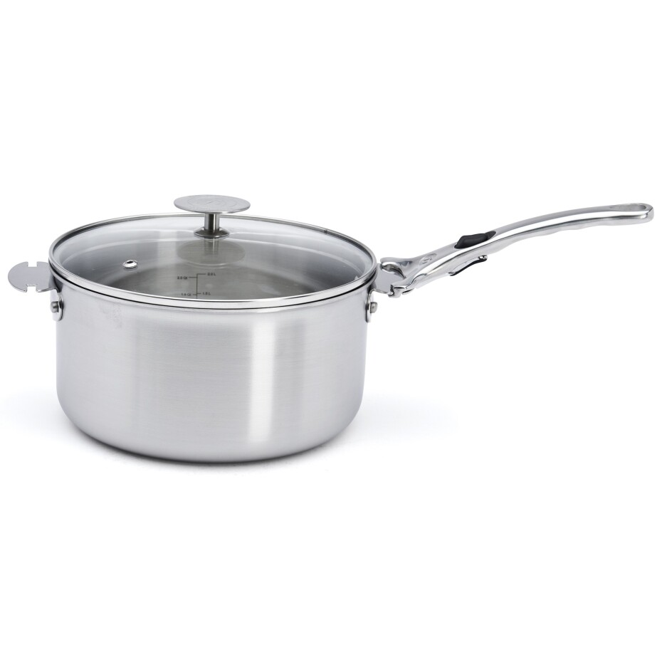 Hrnec ALCHIMY LOQY 20 cm, stříbrná, nerezová ocel, de Buyer - main (23)