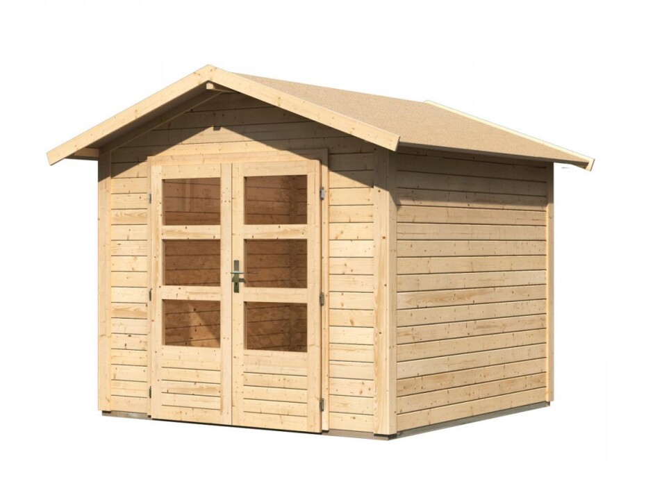 Dřevěný domek KARIBU TALKAU 4 (83336) natur LG1775 - main (0)