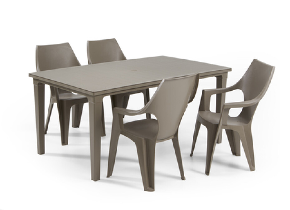 Keter Zahradní stůl Keter Futura cappuccino KT-610603 - main (2)
