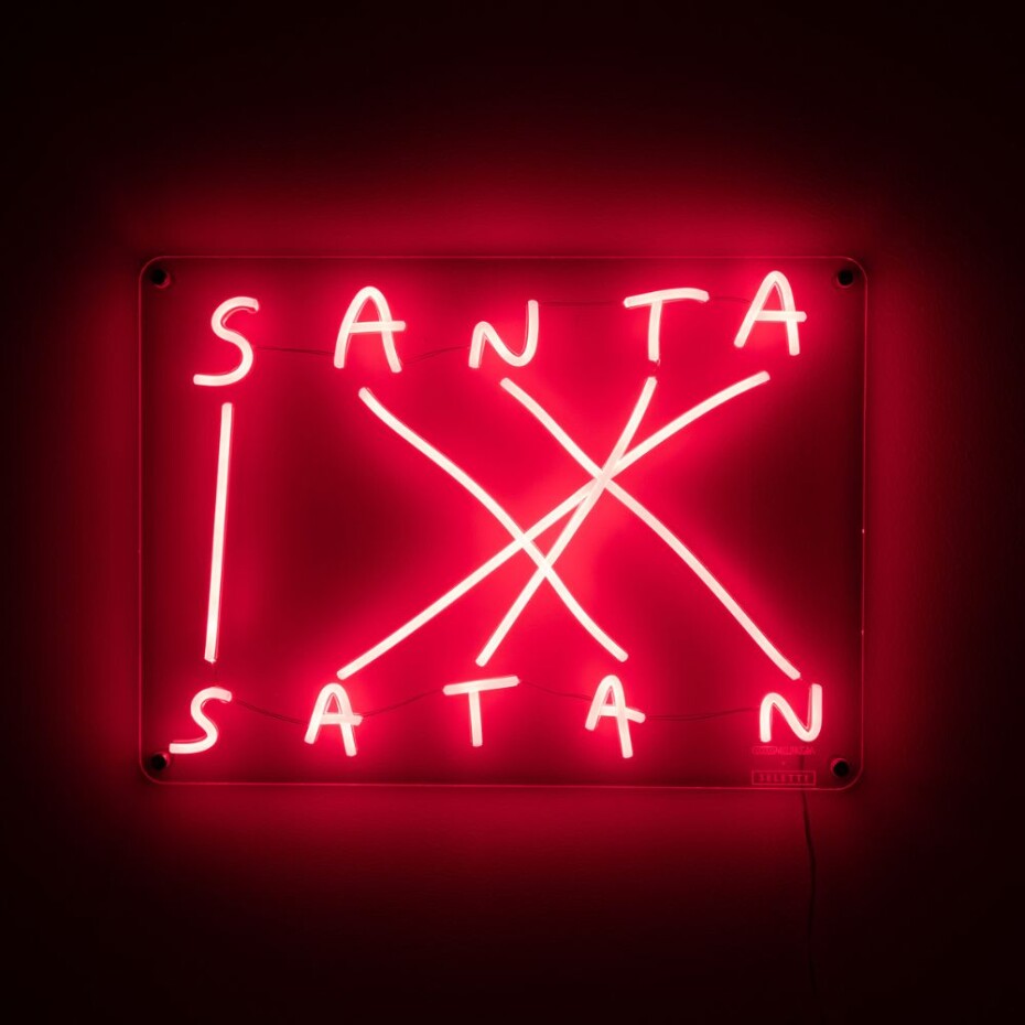 Nástěnné dekorační světlo SANTA-SATAN 52 cm, LED, Seletti - main (3)