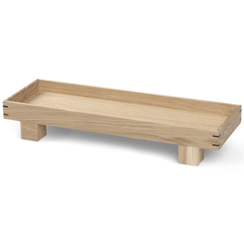 Servírovací podnos BON 36 x 12 cm, přírodní, dřevo, ferm LIVING - main (0)